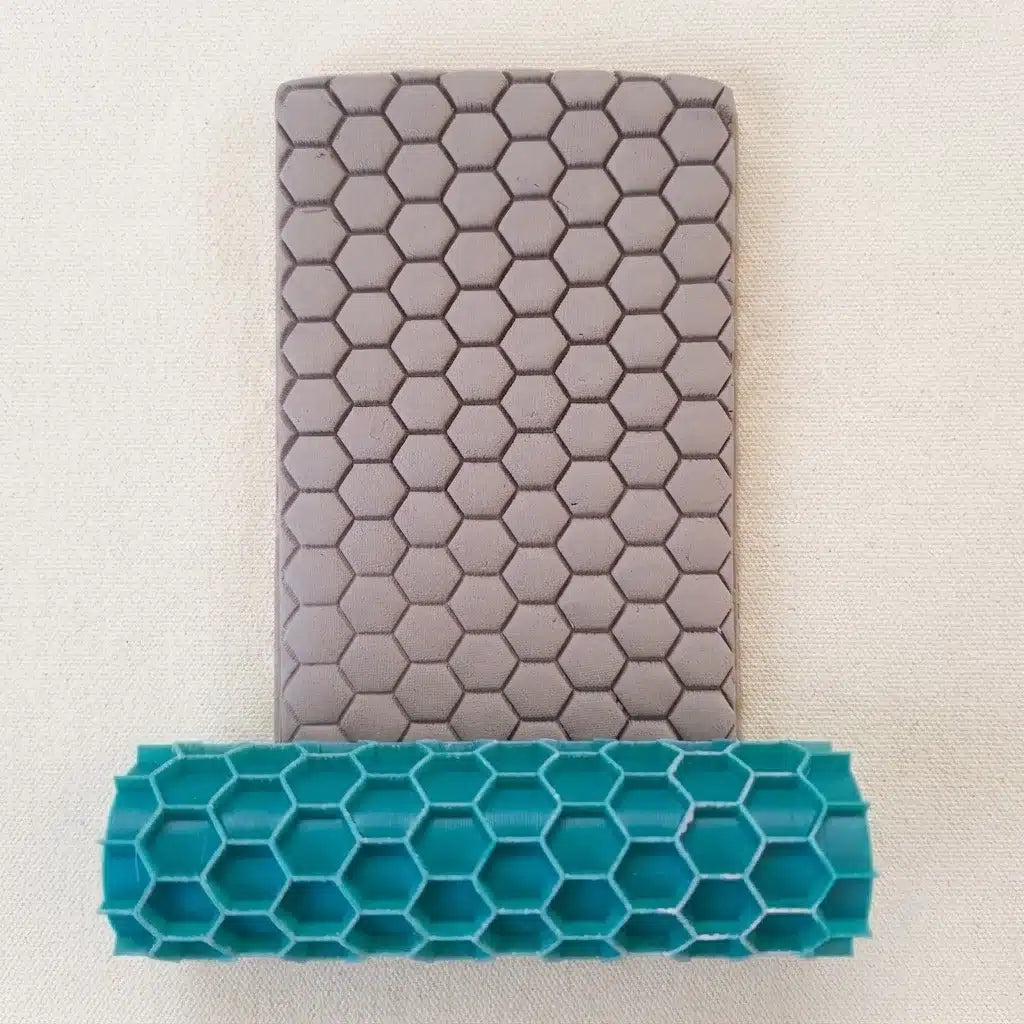 Rodillo para Texturizar Arcilla - Panal